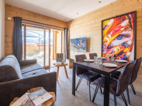 Appartement familial centre station avec terrasse sud et parking - FR-1-645-40 Huez